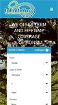 Mobile Screenshot of infiniteyoulife.com